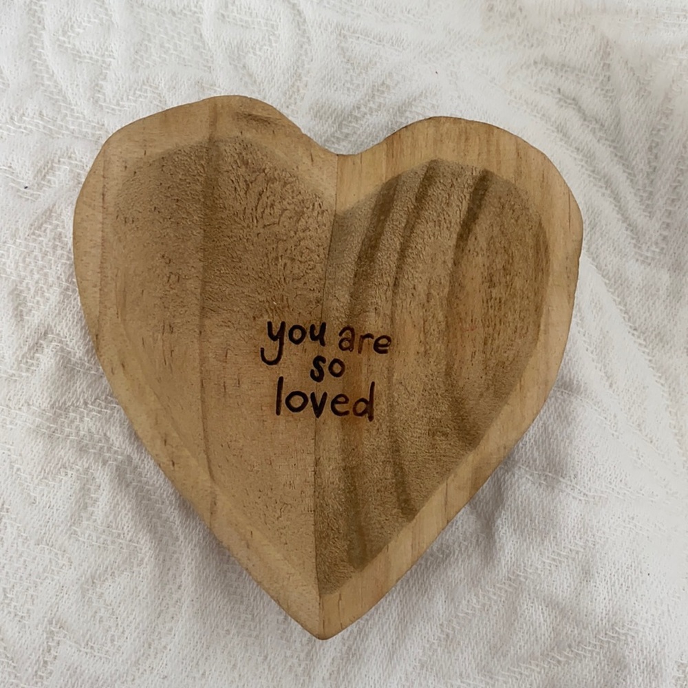 Natural Life Wooden Ring Tray